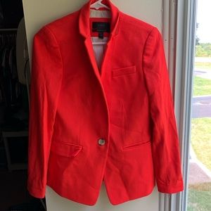 J.Crew Orange Regent Blazer